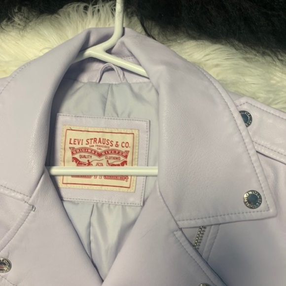 Levi faux leather moto jacket - Picture 4 of 4